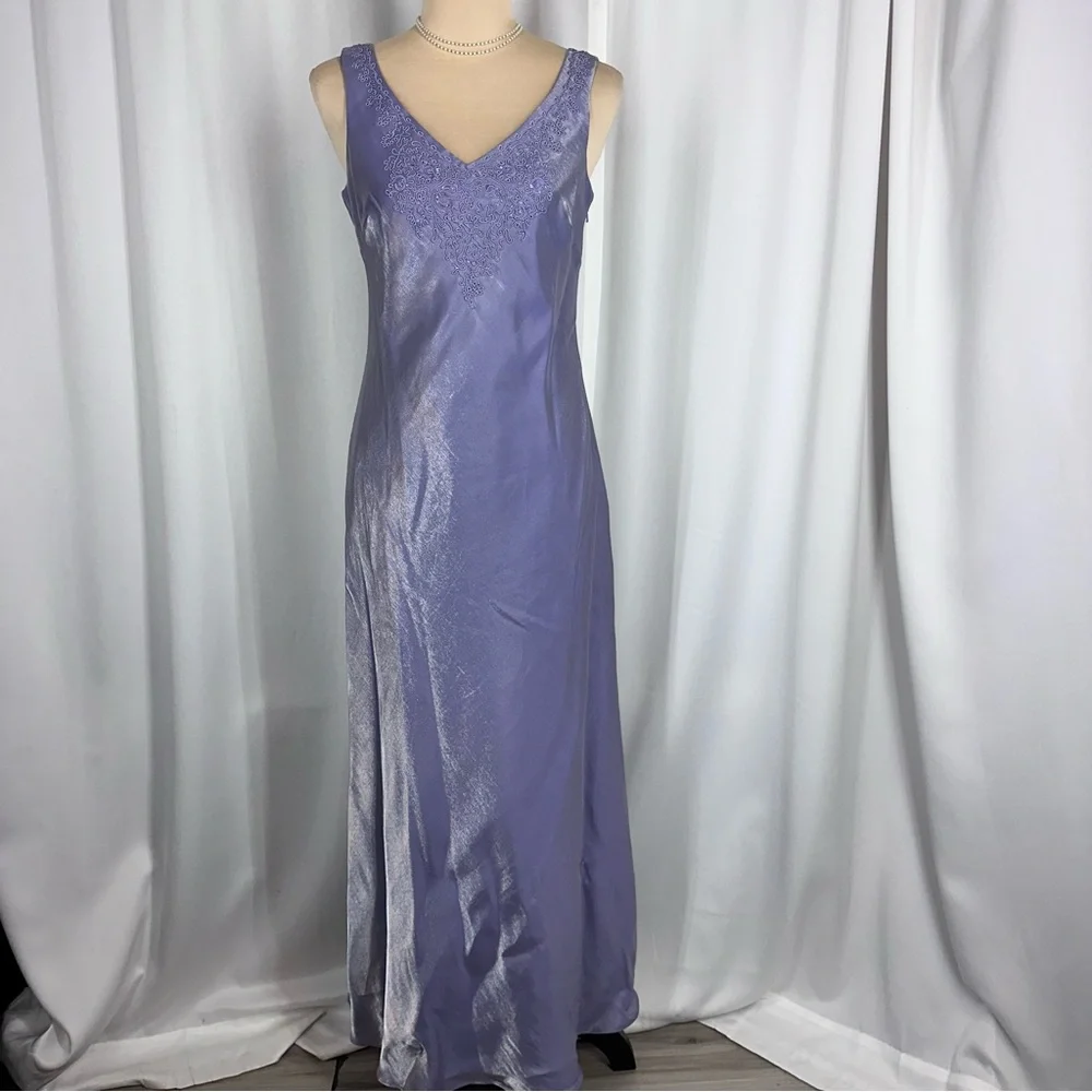 Alex‎ Evenings Petite Dress And Bolero Jacket Sz 8P Gown Mother Of The Bride